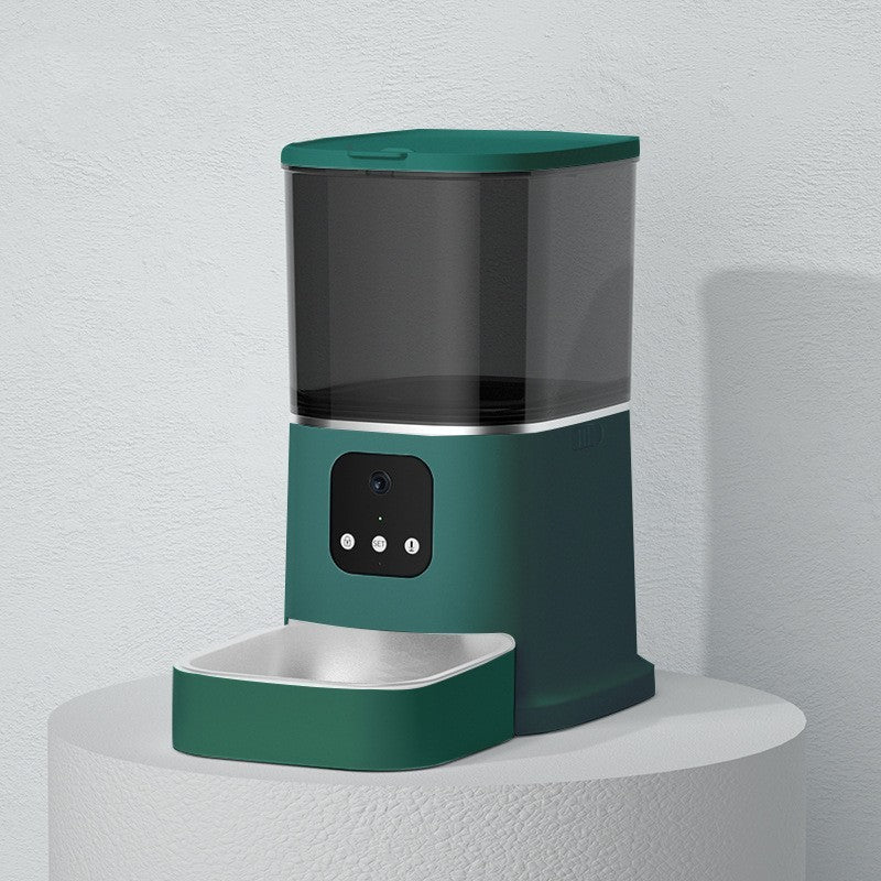 Smart Automatic Pet Feeder – Keep Pets Happy, Healthy & Fed Anytime (Key / App / Camera) - Isla's Pet Boutique