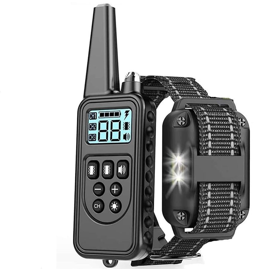 Household Waterproof Dog Training Collar β LED Display, Beep, Vibration & Shock Modes - Isla's Pet Boutique