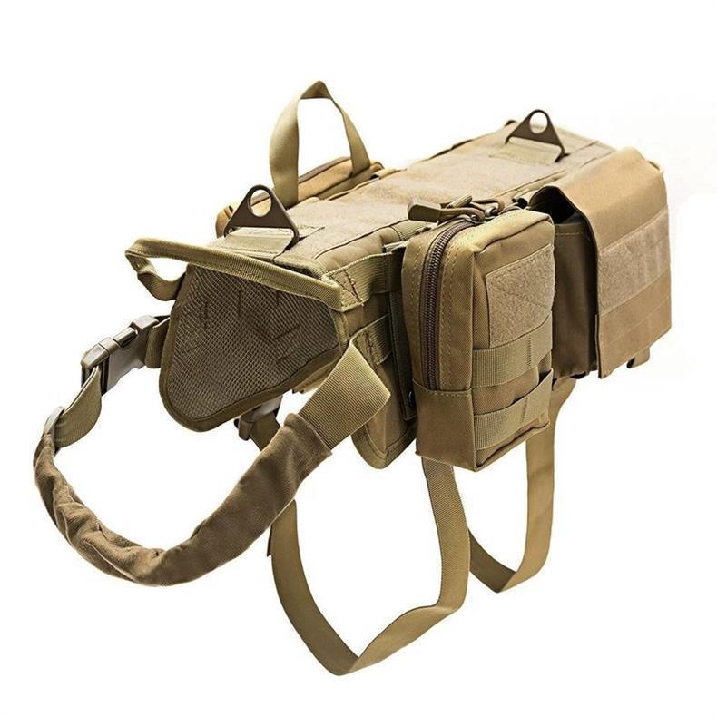 Tactical Dog Harness with Molle System β Adjustable Military-Grade Training Vest for All Breeds - Isla's Pet Boutique