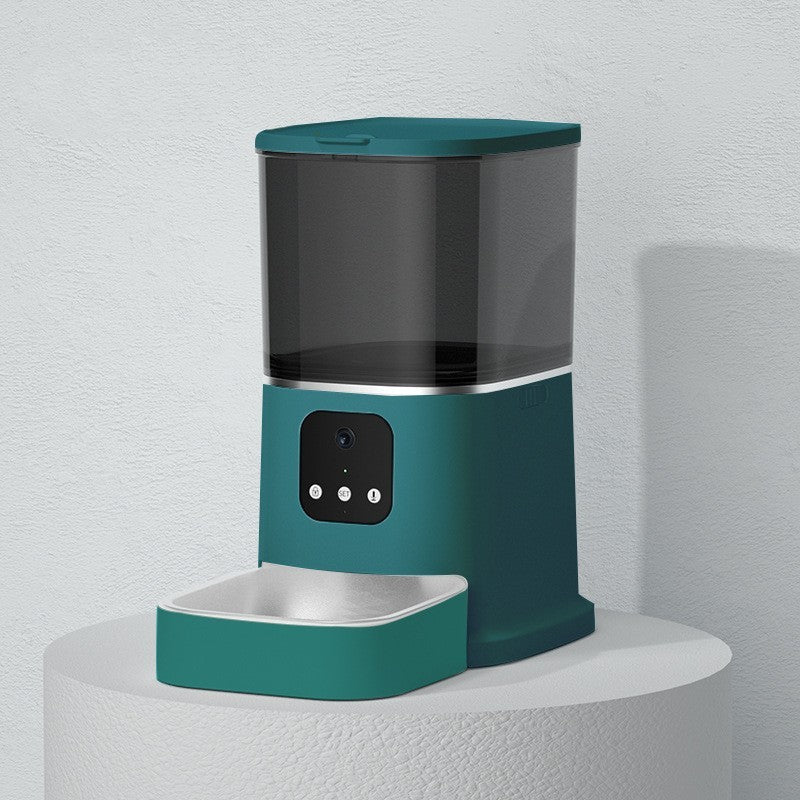 Smart Automatic Pet Feeder – Keep Pets Happy, Healthy & Fed Anytime (Key / App / Camera) - Isla's Pet Boutique