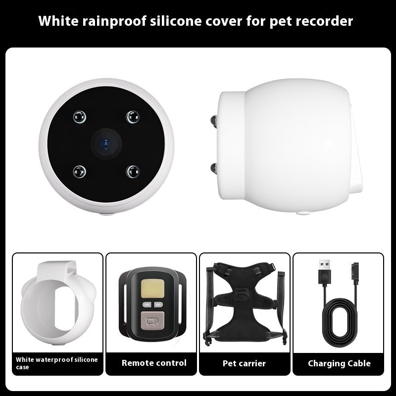 Pet Recorder Collar with GPS & HD Camera – Lightweight, Waterproof, Wide-Angle Pet Camera Collar - Isla's Pet Boutique