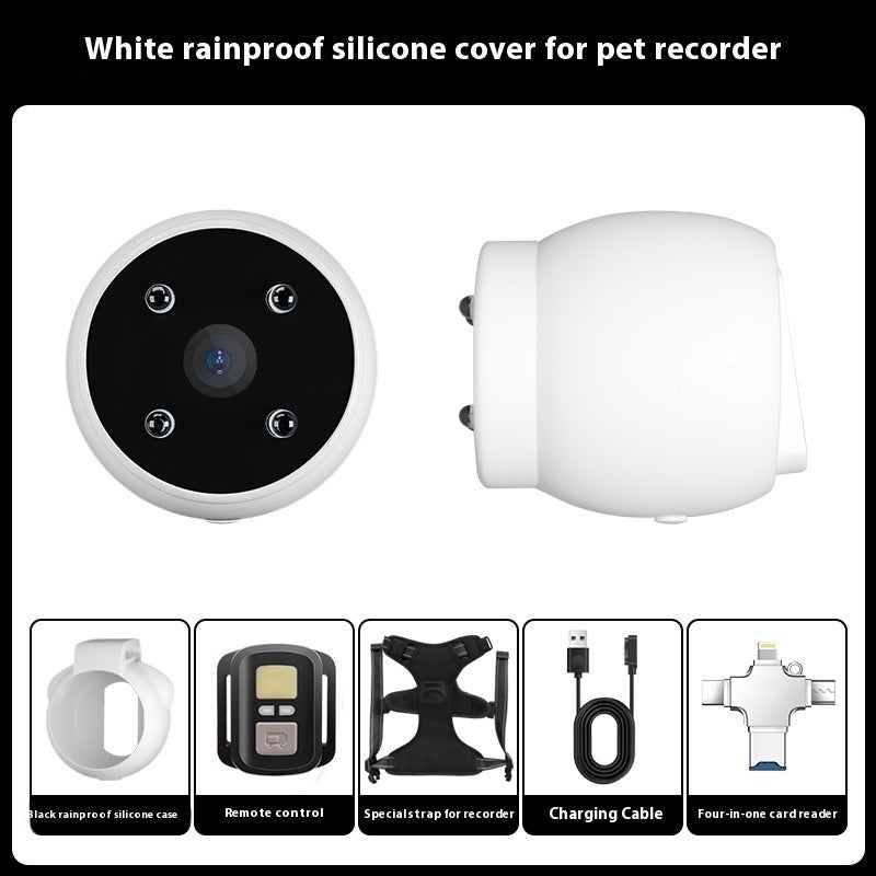 Pet Recorder Collar with GPS & HD Camera – Lightweight, Waterproof, Wide-Angle Pet Camera Collar - Isla's Pet Boutique