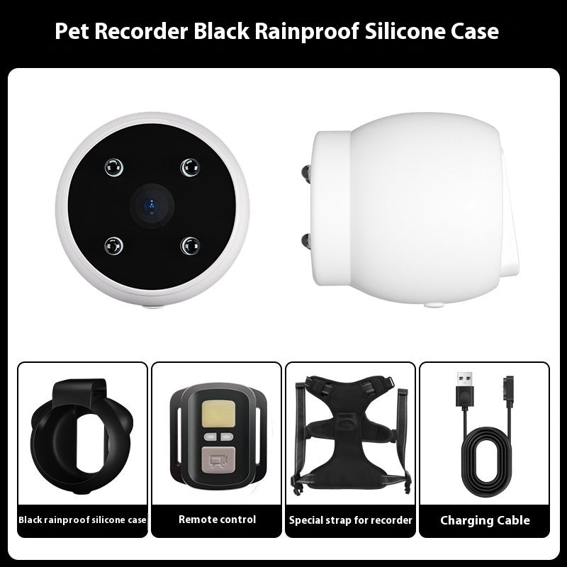 Pet Recorder Collar with GPS & HD Camera – Lightweight, Waterproof, Wide-Angle Pet Camera Collar - Isla's Pet Boutique