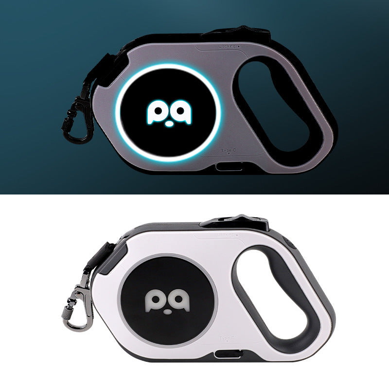 LED Retractable Dog Leash โ Rechargeable Light, Tangle-Free, Heavy-Duty Control for Safe Night Walks - Isla's Pet Boutique