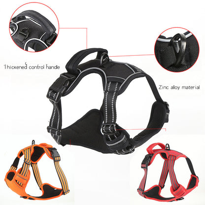 No-Pull Reflective Dog Harness – Breathable, Safe & Comfortable Walks - Isla's Pet Boutique