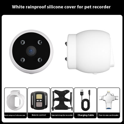 Pet Recorder Collar with GPS & HD Camera – Lightweight, Waterproof, Wide-Angle Pet Camera Collar - Isla's Pet Boutique