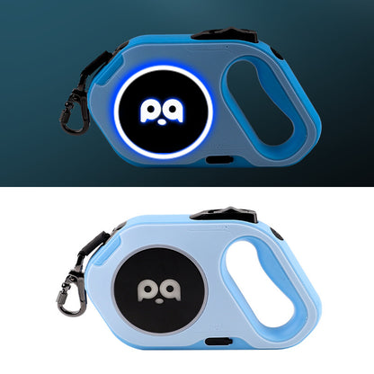 LED Retractable Dog Leash – Rechargeable Light, Tangle-Free, Heavy-Duty Control for Safe Night Walks - Isla's Pet Boutique